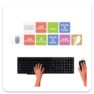 ZEBRONICS KEYBOARD AND MOUSE COMBO