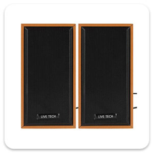 LIVETECH SP08 WOODEN SPEAKER