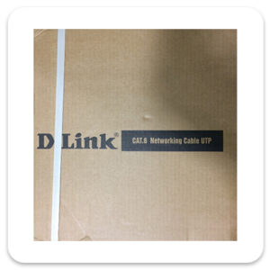 D-LINK 305MTR CAT-6 LAN CABLE, GRAY