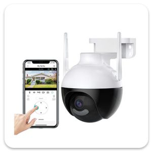 4MP WiFi Outdoor Rotating Camera